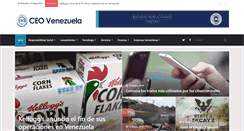 Desktop Screenshot of ceovenezuela.com
